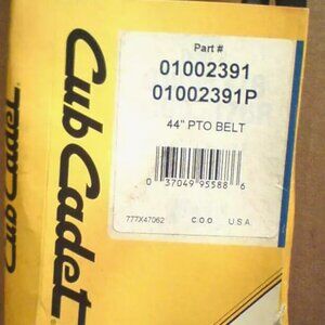 Cub Cadet PTO BELT 01002391  702391  Made in USA